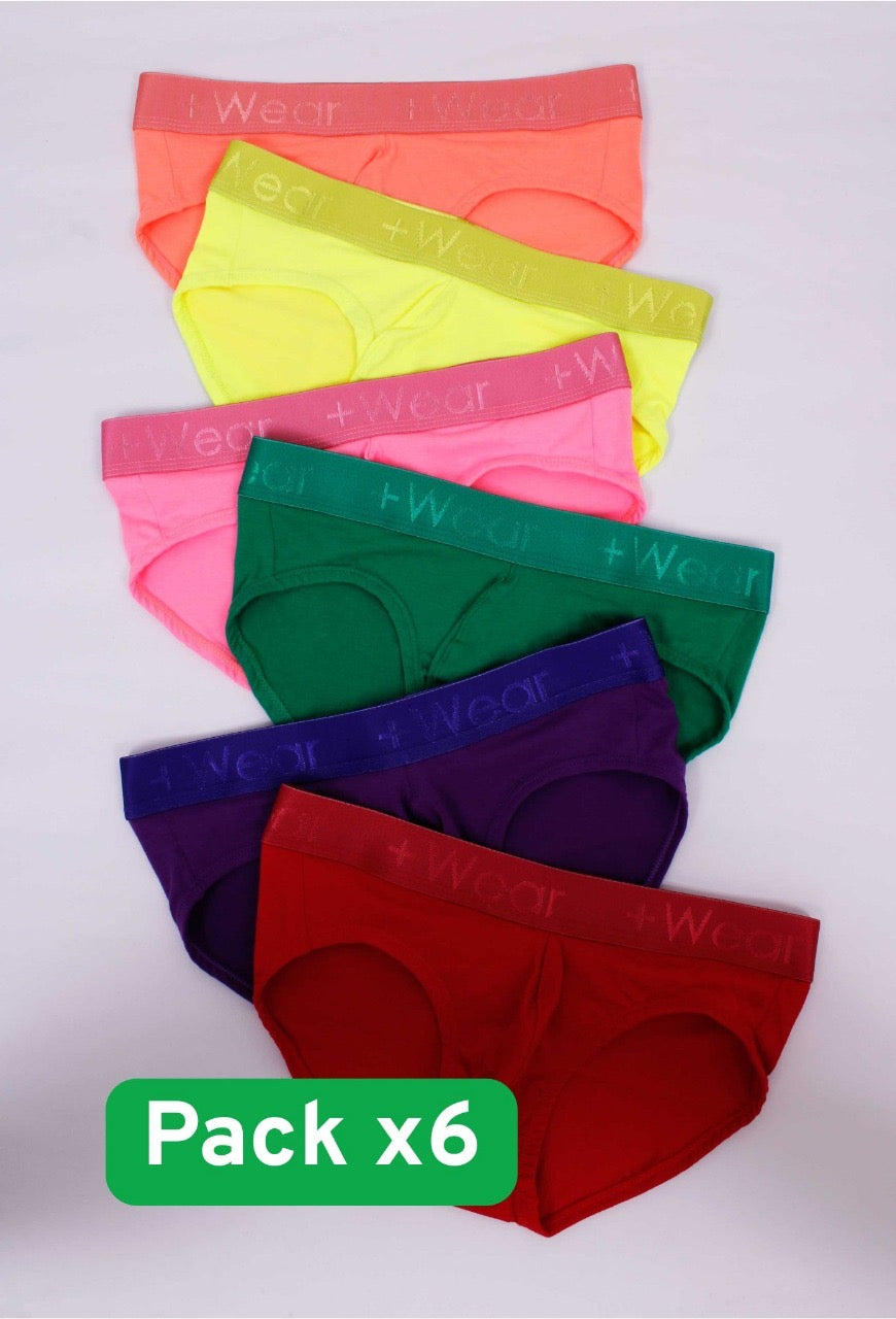 Paquete Brief X 6